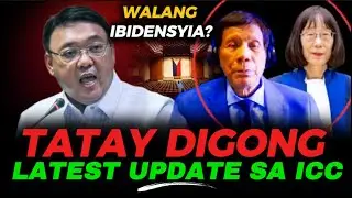 Tatay digong latest update sa ICC!