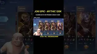 JOKI ML PALING MURAH DIJAMIN PROSES CUMAN SEHARI #jokimlmurah #ml #mobilelegends #mlbb #shorts
