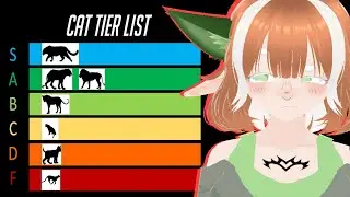 The Cat Tier List ll Bat Vtuber Reacts to TierZoo