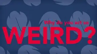 Lilo and Stitch 'Your Butt is Crushing Me' Kinetic type