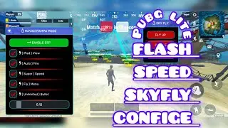 Pubg lite flash speed skyfly  unlimited ammo confige #flash #subscribe 