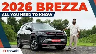 Maruti Suzuki Brezza Facelift Launched | New Engine, Variants, Prices, Interior & Features Detailed