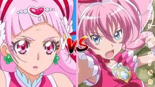 suite precure vs hugtto precure |fanmade precure battles|