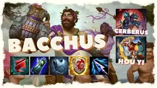 Smite Ranked Joust S3 Map Bacchus Gameplay | Is Double Guardian + Hunter Meta Now?