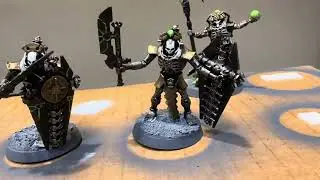 Necron Hexmark Destroyer, Lychguard, Overlord 
