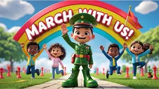 I&rsquo;m a Soldier in the Army (Marching Cartoon Song for Kids) | Little Soldiers Song