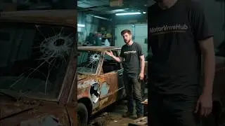 Junk car transformation #shorts
