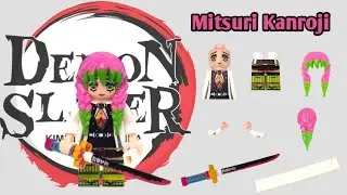 Lego Mitsuri Kanroji Demon Slayer Minifigure | Unofficial Lego