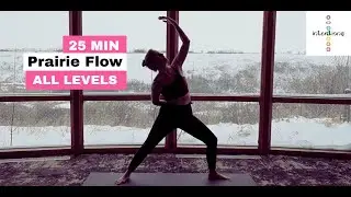 25 Minute Prairie Yoga Flow | All Levels | Intentions Yoga