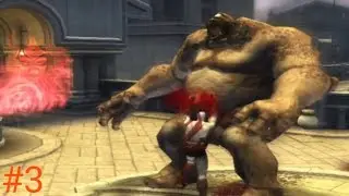 God of War - Chains of Olympus | (PSP Emulator) Walkthrough Part- 3|#godofwarchainsofolympus