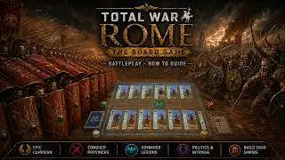 Rome Total War: The Board Game - BattlePlay Expansion Battle Walkthrough