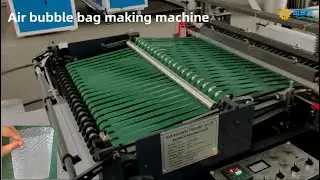 air bubble film bag making line