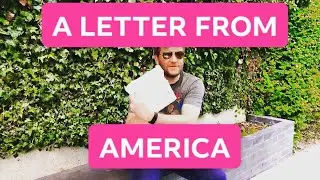 UKRifter IRL: Opening a Letter from America!