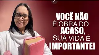 Êxodo 27 Vida Devocional Você não é Obra do Acaso, sua vida é importante!
