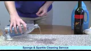 Sponge and Sparkle - How To Remove Red Wine From Carpet