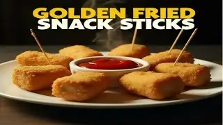  Unbelievable Crispy Snack 😱 | Aloo Chips Chicken Stick Recipe | Viral Food Idea