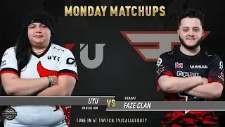 UYU vs FaZe Clan | CWL Pro League 2019 | Division A | Week 7 | Day 1