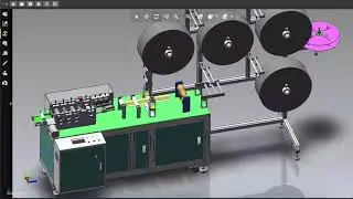 Child Mask Making Machine Design Explained, (High Speed) Part-1