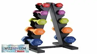 Dumbbell Weight Set Exercise Equipment Cardio Fitness Home Workout Pounds Rack