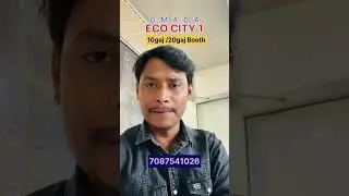 10gaj/20gaj booth for sale EcoCity1
