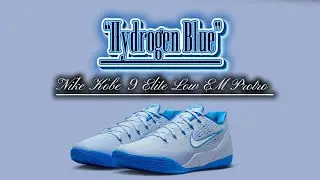 Nike Kobe 9 Elite Low EM Protro &ldquo;Hydrogen Blue&rdquo; - Detailed look  + Price 