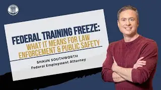 8.29 Federal Law Enforcement Training Frozen &mdash; Except for ICE