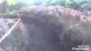 SA State series MT Gambier downhill, Madzos crashes