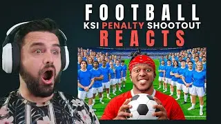 Reacting to KSI&rsquo;s CRAZY Football Penalty Shootout for a Car!