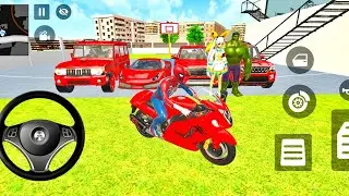 I Parked Red 🍒 Scorpio, Fortuner & Ferrari 🐎 Luxury Cars At Mansion 💒 | Indian Theft Auto  ☄️#34