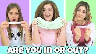 IN or OUT Slime Challenge!  *Slime Point Game*