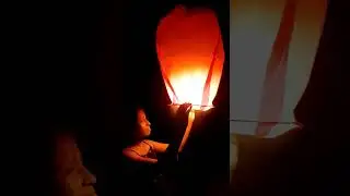 sky lanterns hot air balloon / fanush / flying balloon / diwali status sky lantern / #fanush