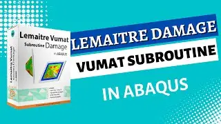 Lemaitre damage model in Abaqus- DEMO