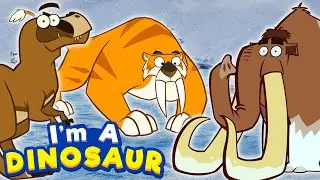 Dinosaur  | T-Rex, Smilodon And Woolly Mammoth | Dinosaurs for kids | I’m A Dinosaur