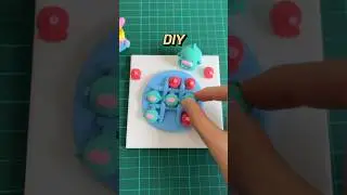 DIY a silly Tic Tac Toe ❤️ #handmade #DIY #clayart