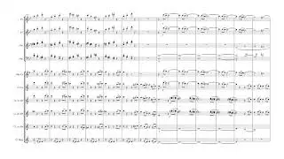40 Mozart's Symphony Score and Parts PDF / MIDI Sheet Music for Band of Music