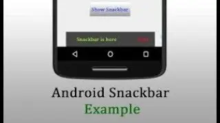 57. Add an Action to the Snackbar