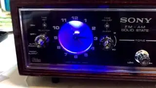 Retrofitted Sony Transistor Radio from the 60s