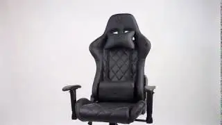 Vid&eacute;o  scaun gaming ARKA CHAIRS B56 Black, ZENDECO.RO