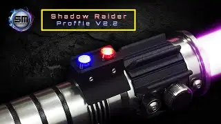 SaberMach Shadow Raider A.K.A Mara Jade Lightsaber with Proffie Neopixel
