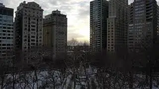 Philadelphia Snow Storm 2020 - Drone Footage 4K