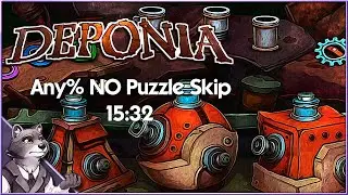 Deponia - Speedrun - Any% No Puzzle Skip - 15:32 [WR]