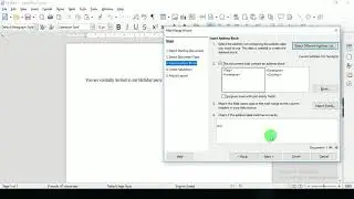 LIBRE OFFICE - MailMerge