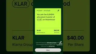 Klarna IPO 2025: This Fintech Could Explode #klarna #ipo #fintech#klar #klarna #fintech #ipo #stock