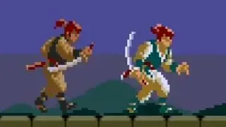 Ninja Spirit TurboGrafx-16 Gameplay - Intro and Quick Playthrough