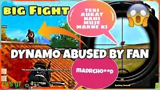 DYNAMO ABUSED BY FAN  | AE MADRC**OD😨 | DYNAMO GAMING ANGRY ON FAN | DYNAMO GAMING KILLED BY FAN