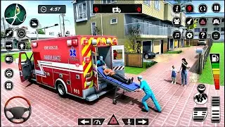 Emergency Ambulance Rescue Simulator 3D - Real Multi-Storey Cars Driver - Android GamePlay
