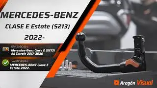 Mercedes-Benz Clase E S213 Estate 2016- Montaje de enganche y kit electr&oacute;nico (764)