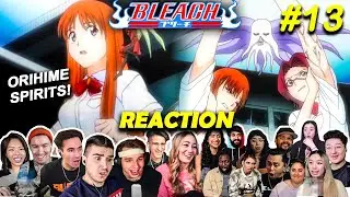 Orihime's Spirits! 👻Flower and Hollow  BLEACH🔥Episode 13 Reaction Mashup (ブリーチ