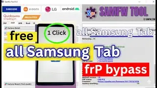 All Samsung Tab FRP Bypass 1-Click | Latest Security android 10,11,12,13,14