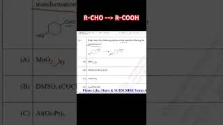 Chemoselective Oxidation Reaction|| Tollens Test #namereaction